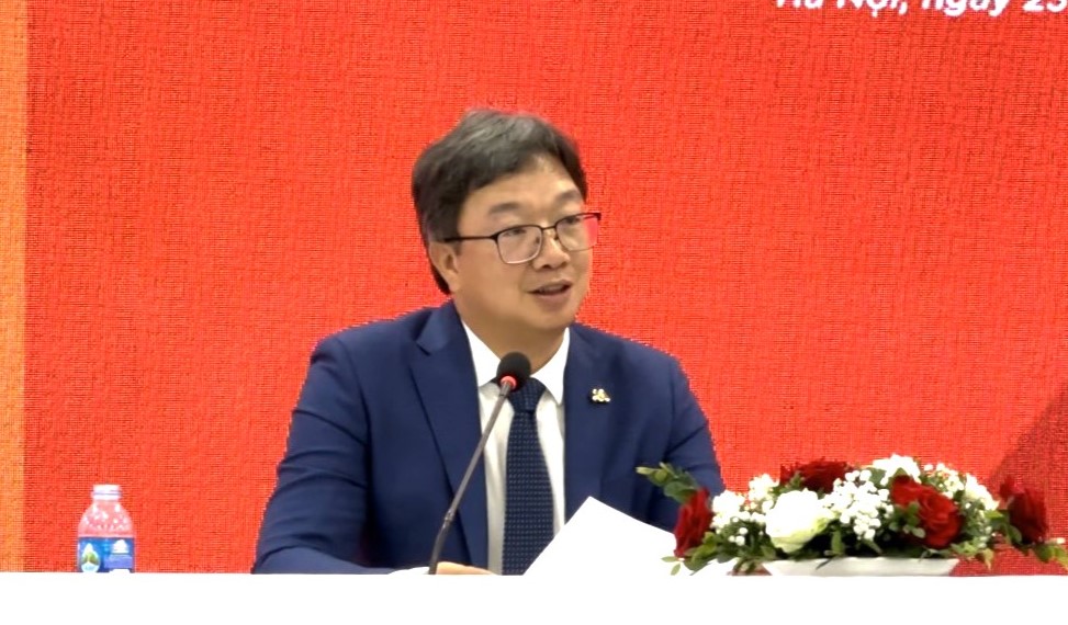 CEO MSB Nguyễn Hoàng Linh phát biểu tại AGM 2024
