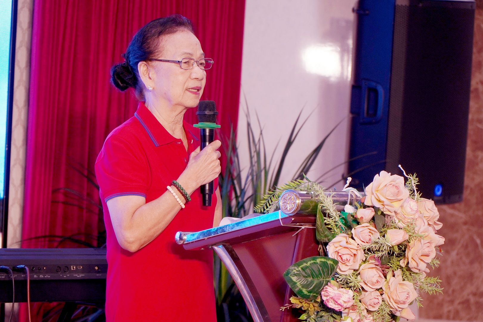 Bà Nguyễn Bạch Tuyết - Chủ tịch HĐQT CTCP Khử trùng Việt Nam (Ảnh: VFG)
