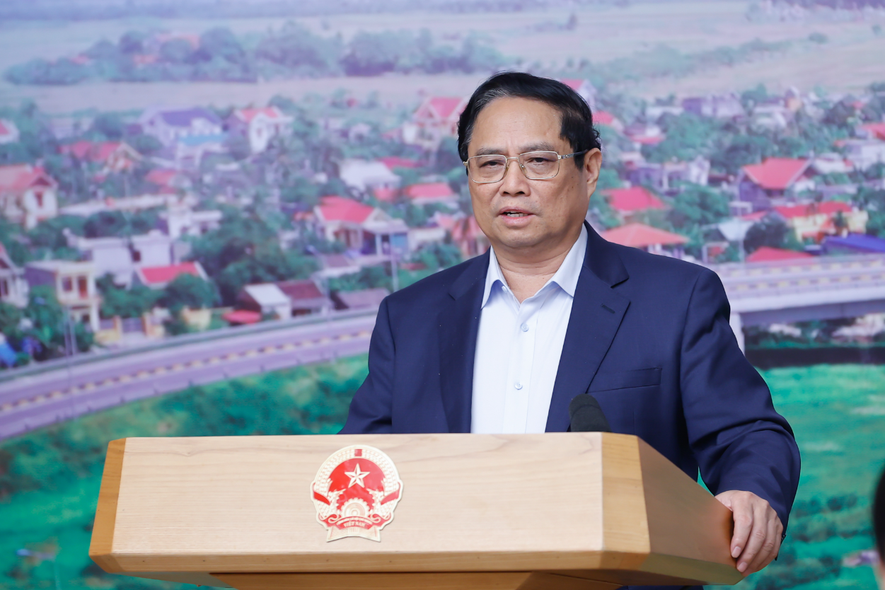 Thủ tướng Phạm Minh Chính chỉ đạo phiên họp (Ảnh: VGP)