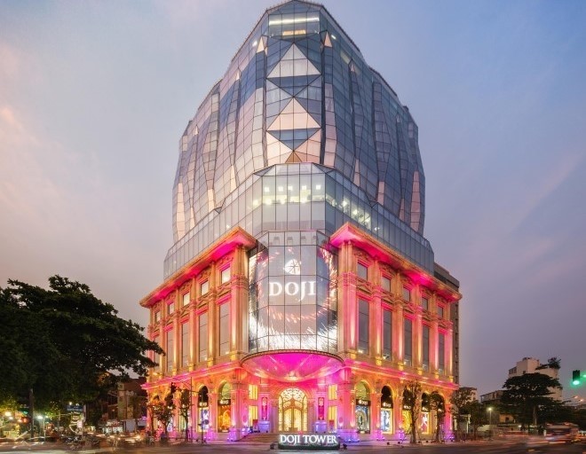 Tòa nhà DOJI Tower, trụ sở của DOJI Group (Ảnh: DOJI)