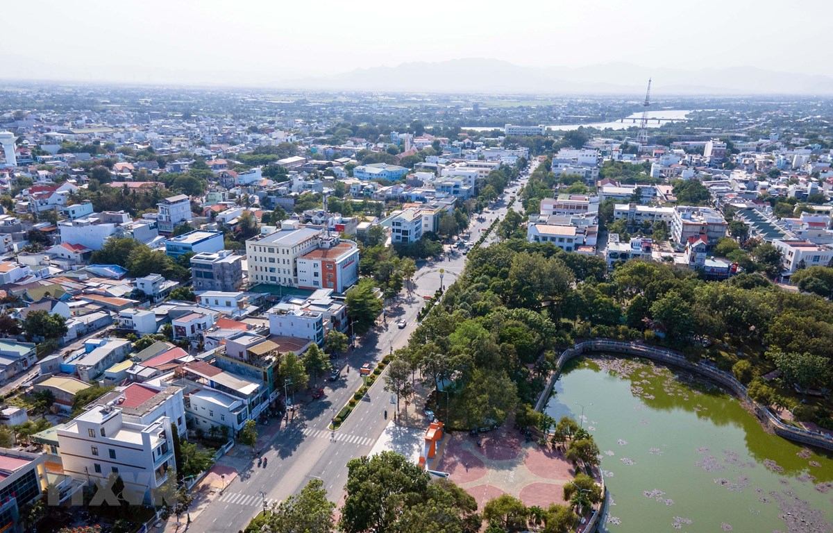 Thành phố Phan Rang – Tháp Chàm nhìn từ trên cao (Ảnh: tỉnh Ninh Thuận)